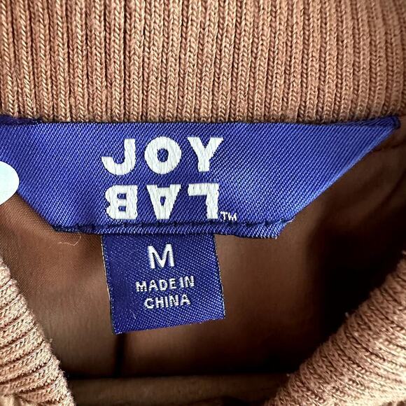 JoyLab Quilted Windbreaker Jacket Water Resistant Dusty Pink Size M - Picture 4 of 8